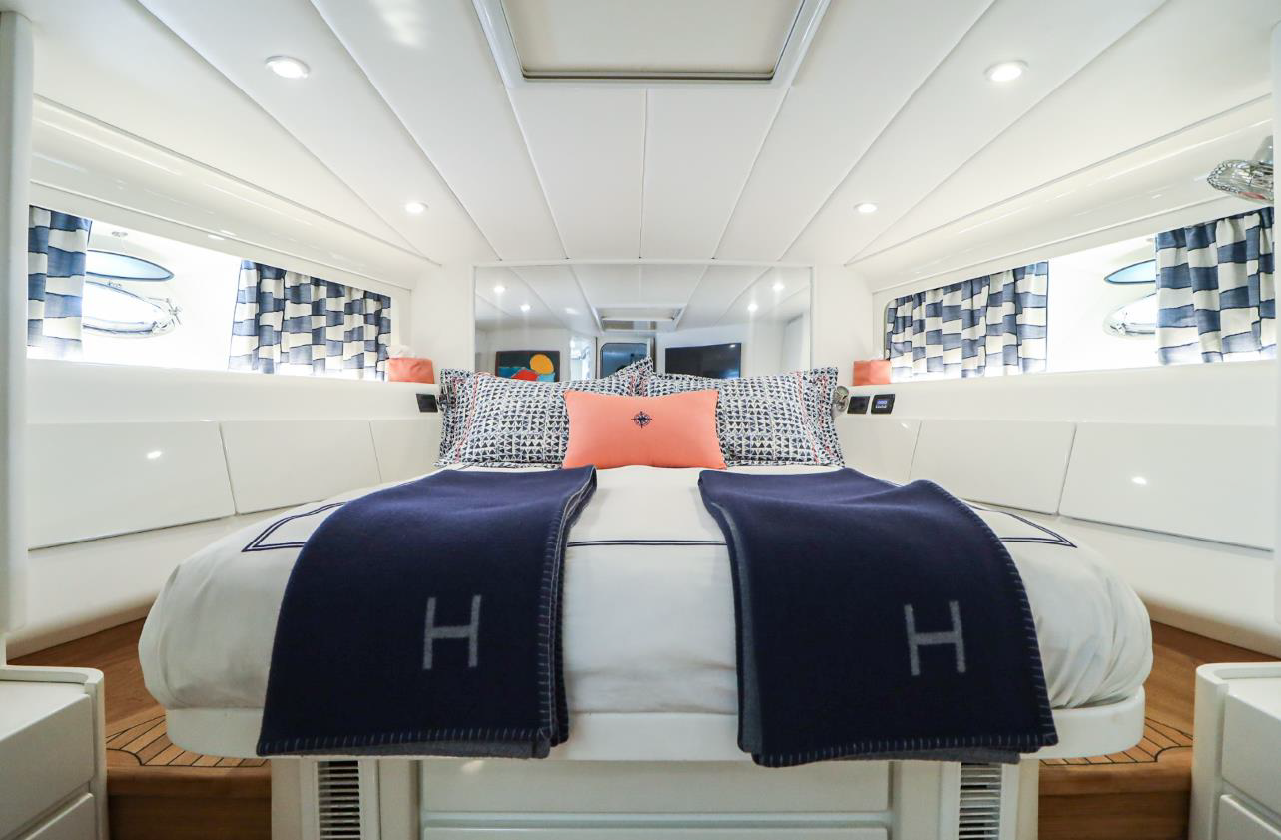 PRANA 46' Custom Itama Express Yacht Stateroom